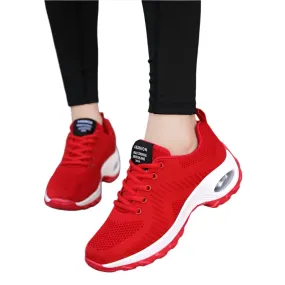 2024 Women’s Mesh Sneakers | Breathable Flat Sport Shoes | Plus Size 42 Platform Footwear | New Arrival