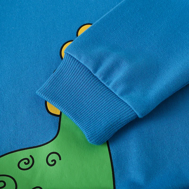 4-Pack Toddler Boys 100% Cotton Long Sleeve Tshirt