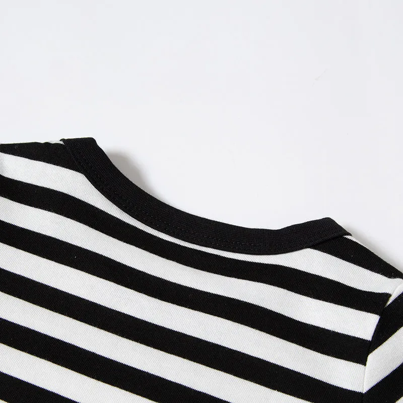 4-Pack Toddler Boys 100% Cotton Long Sleeve Tshirt