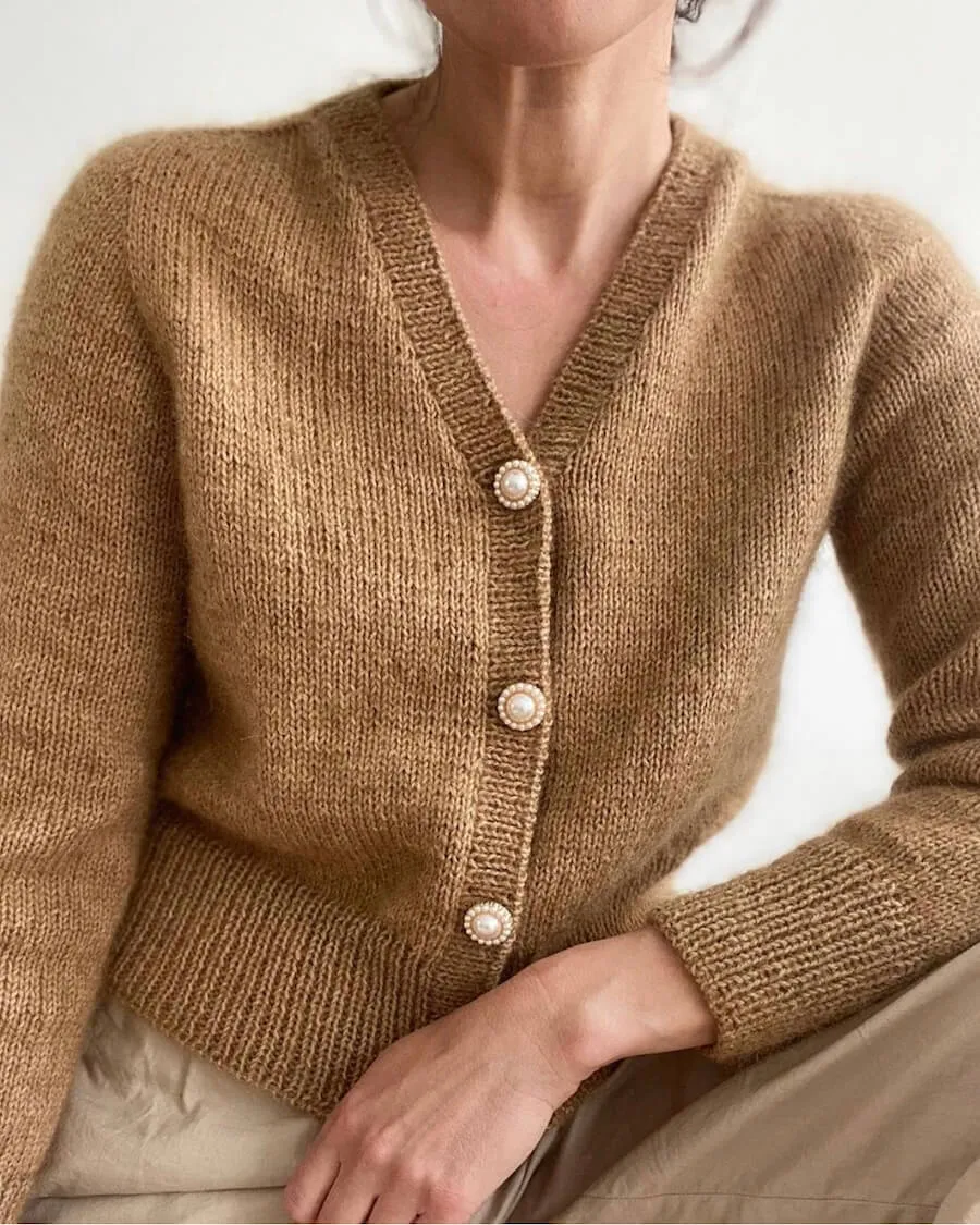 April Cardigan by PetiteKnit - Hard Copy Pattern