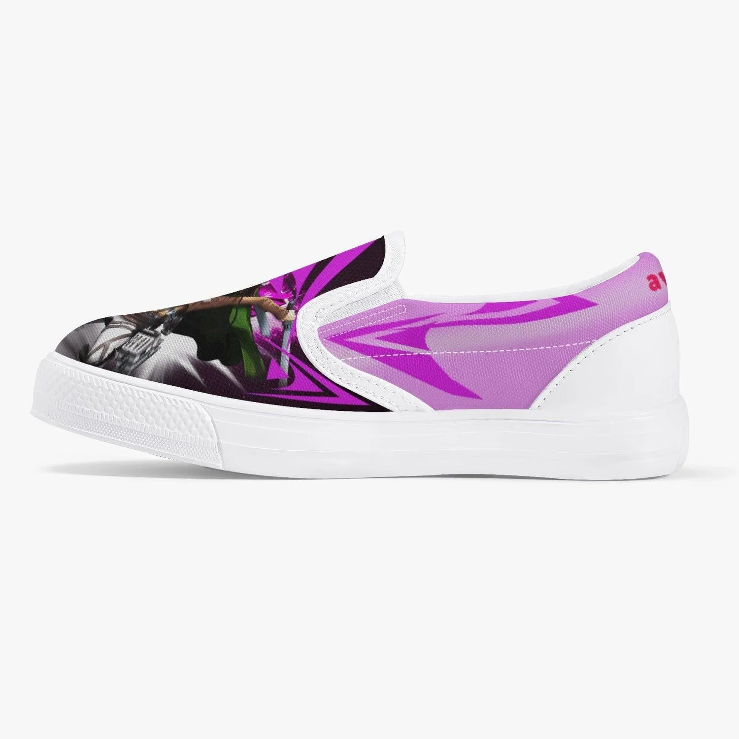 Attack On Titan Hange Zoe Kids Slipons Anime Shoes