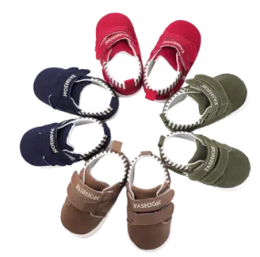 Baby Boy Girl Shoes Sole Soft Canvas Solid Footwear Shoes
