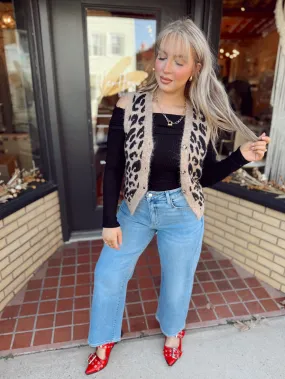 Back in Action Leopard Vest