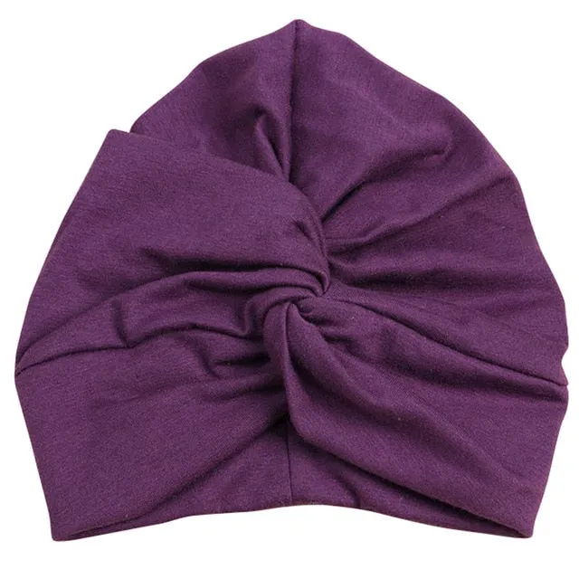 Bohemian Style Kids Newborn Cap For Baby Girls