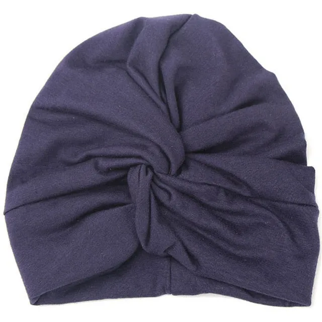 Bohemian Style Kids Newborn Cap For Baby Girls
