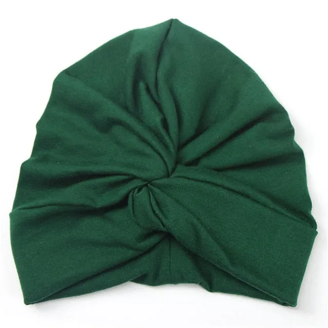 Bohemian Style Kids Newborn Cap For Baby Girls