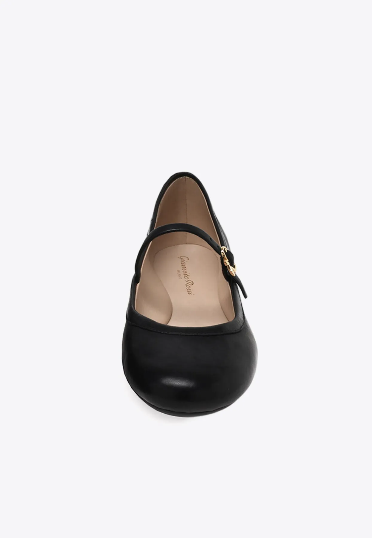 Carla Leather Ballerina Shoes