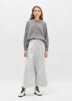 Cotton Wide Leg Pant