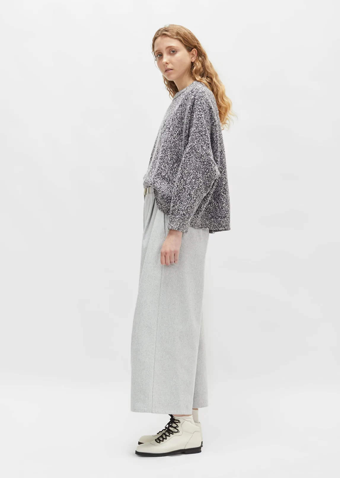 Cotton Wide Leg Pant