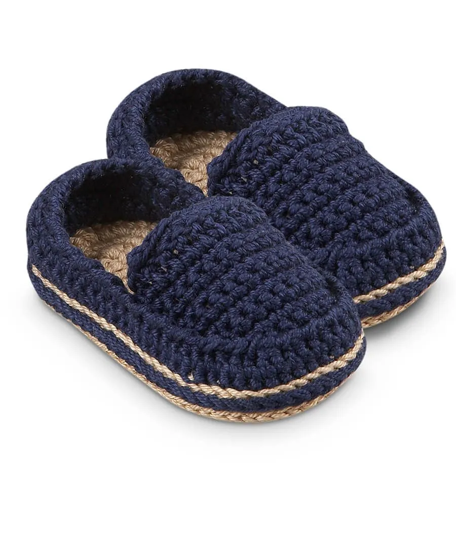 Crochet Loafer Bootie