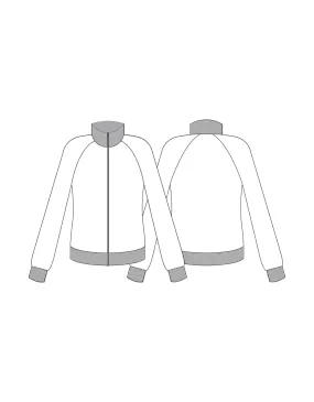Custom Inked High Collar Jockey Jacket