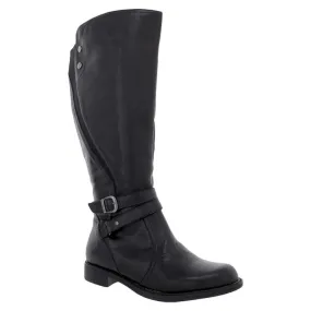 David Tate Saratoga Black Leather Boot (Women's)