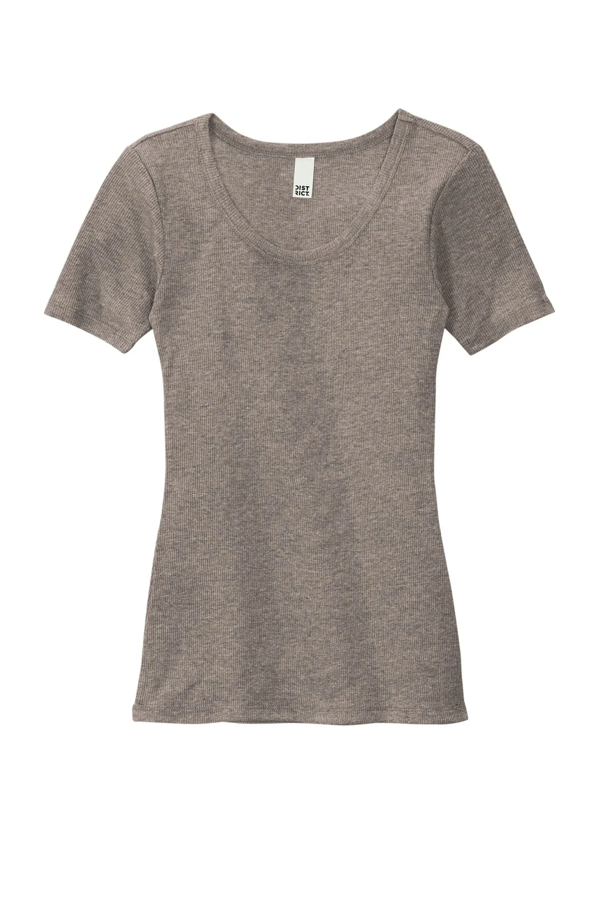 District Women's V.I.T.™Rib Scoop Neck Tee DT6020