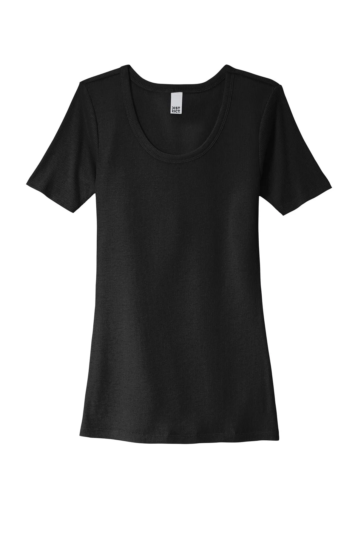 District Women's V.I.T.™Rib Scoop Neck Tee DT6020