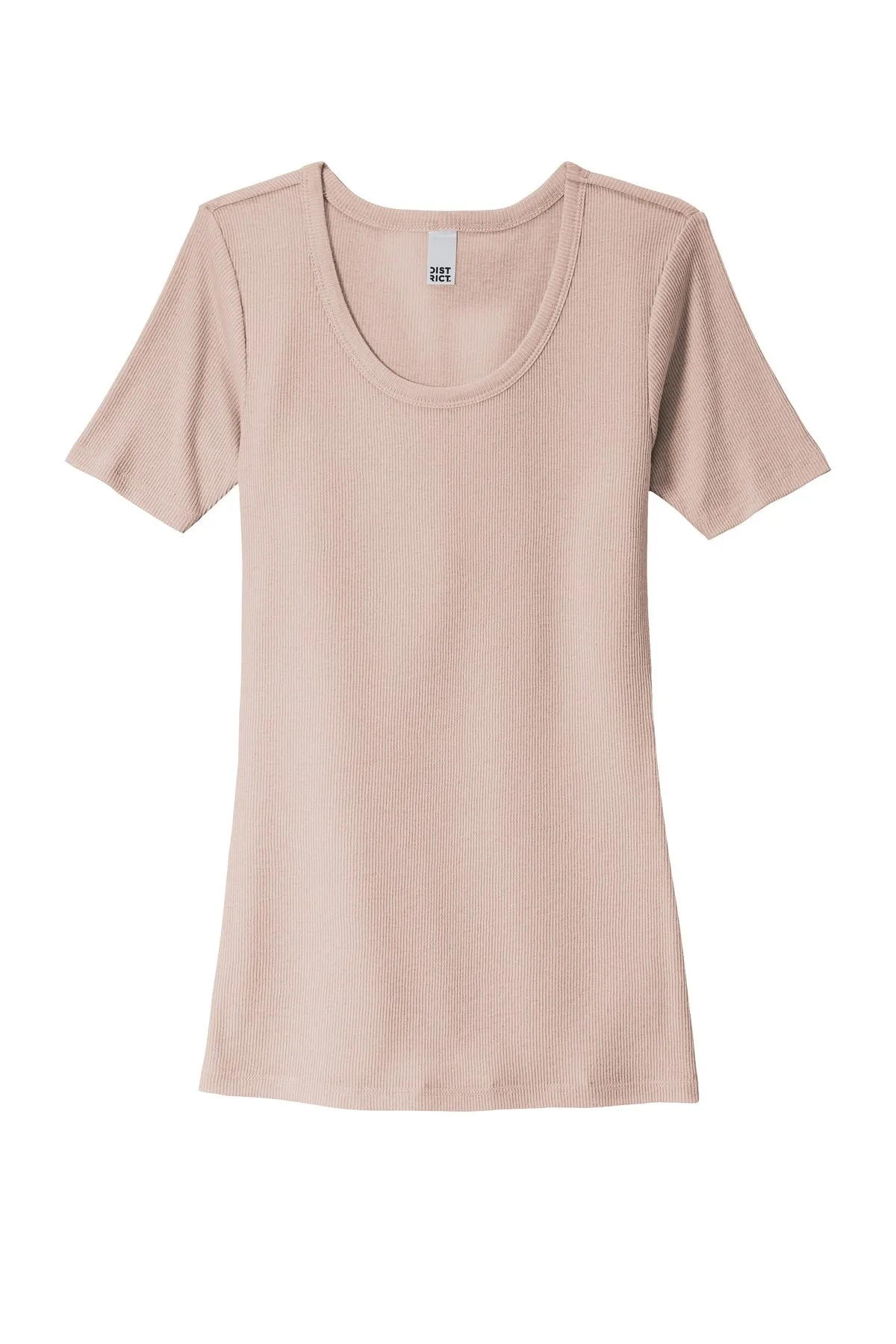 District Women's V.I.T.™Rib Scoop Neck Tee DT6020