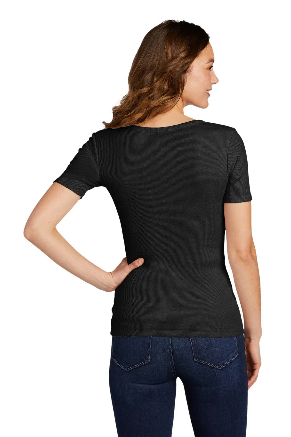 District Women's V.I.T.™Rib Scoop Neck Tee DT6020