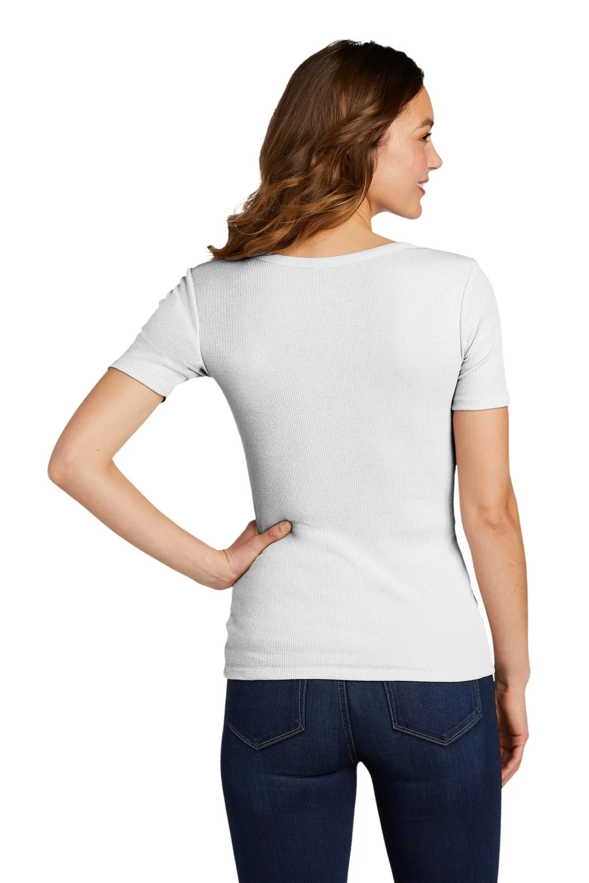 District Women's V.I.T.™Rib Scoop Neck Tee DT6020