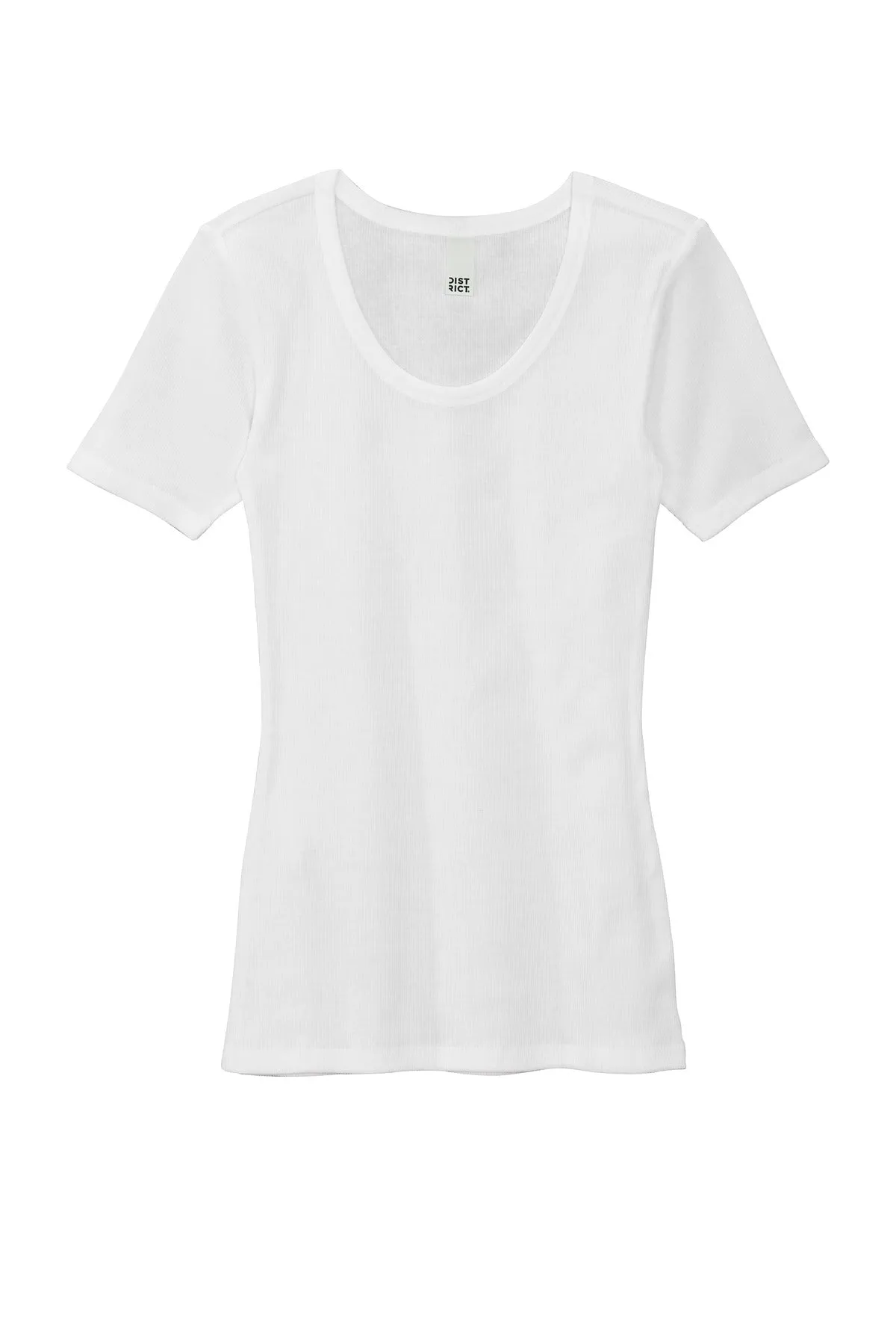 District Women's V.I.T.™Rib Scoop Neck Tee DT6020