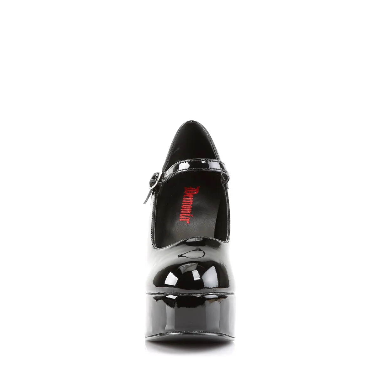 DOLLY-50 DemoniaCult Black Patent Sexy Women's Heels & Platform Shoes (Alternative Footwear)