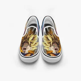 Dragon Ball Z Goten Slip Ons Anime Shoes