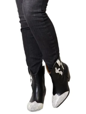 East Lion Corp Rhinestone Pointed  Boots