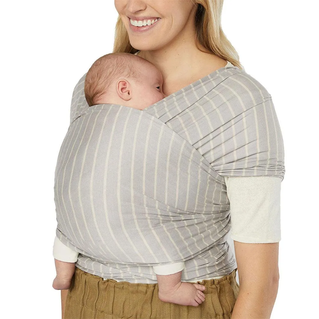 Ergobaby Aura Baby Wrap - Grey Stripes