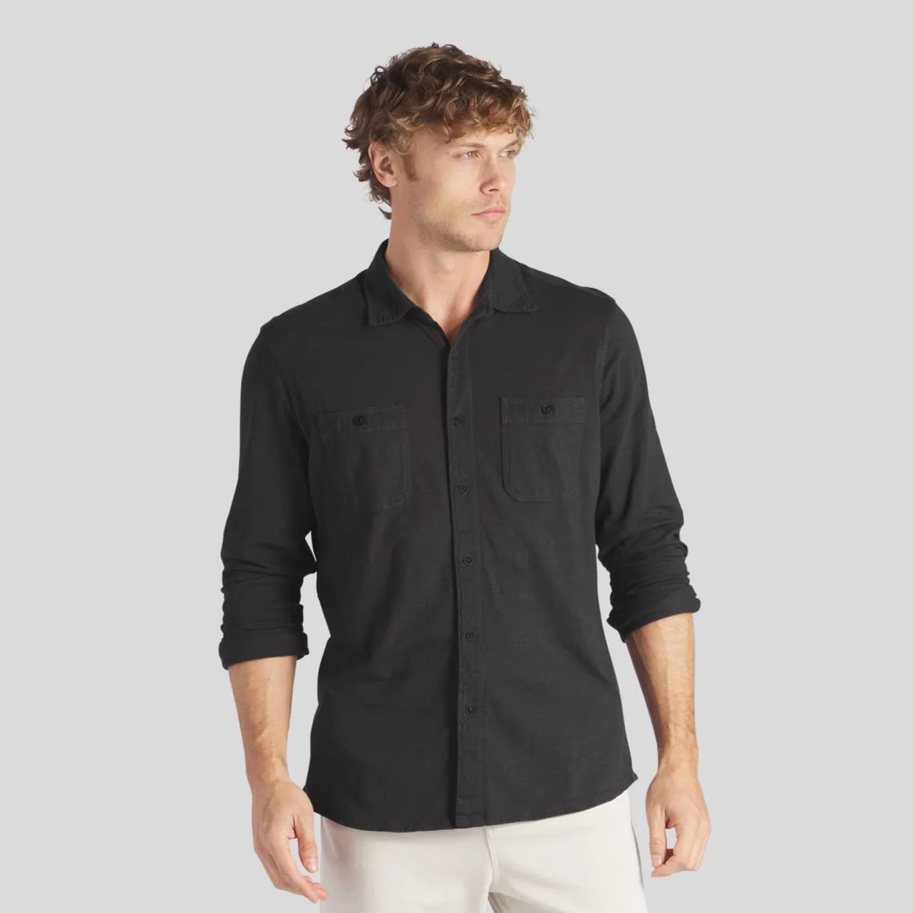 Flex Everyday Knit Shirt - Forged Iron