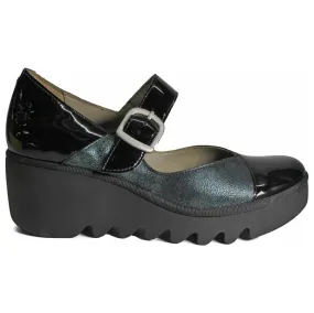 Fly London Baxe428Fly Atlantis Leather Women's Wedge Shoes