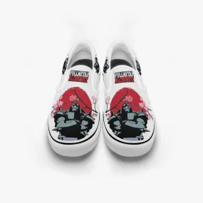 Fullmetal Alchemist Alphonse Slip Ons Anime Shoes