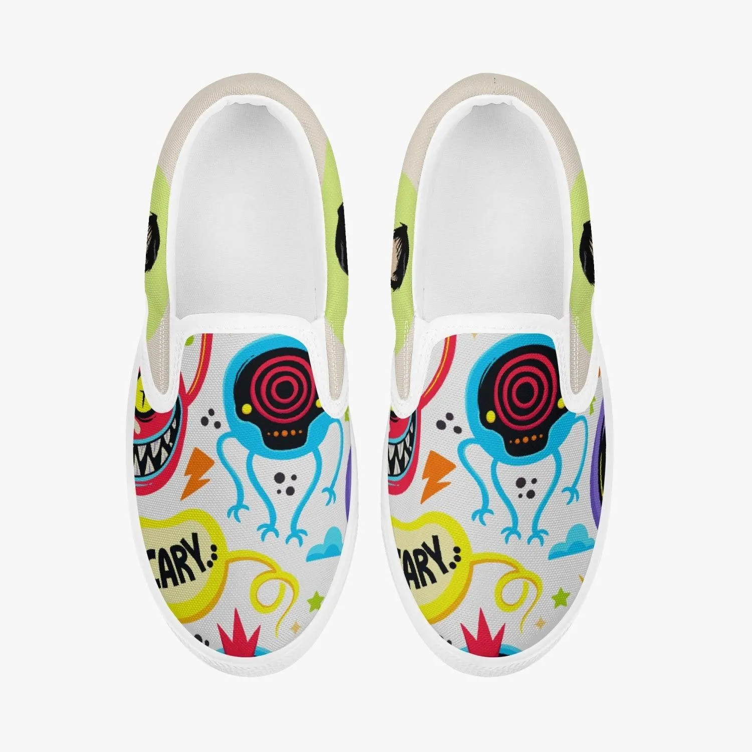 Fullmetal Alchemist Roy Kids Slip Ons Anime Shoes