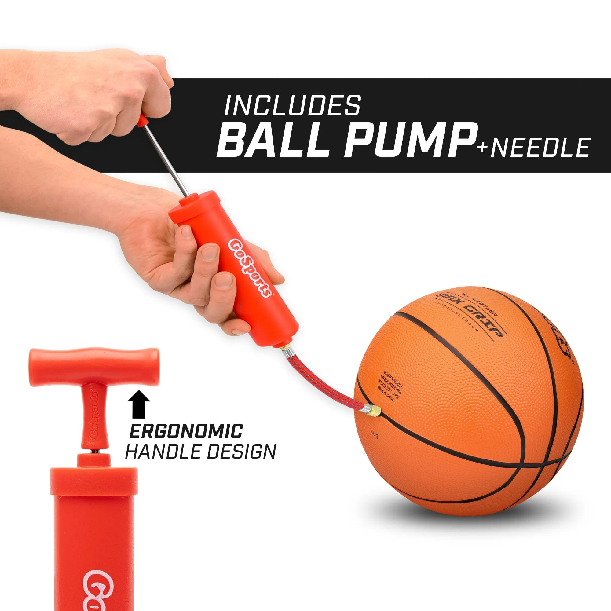 GoSports 5" Mini-Basketball