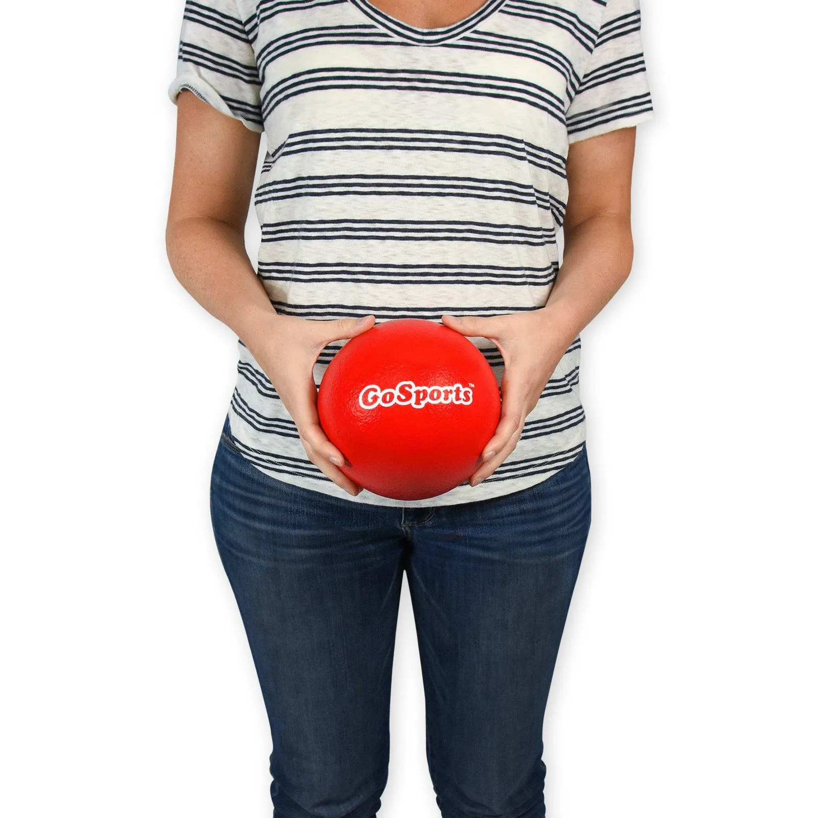 GoSports 6 in Soft Skin Foam Playground Dodgeballs - 6-pack