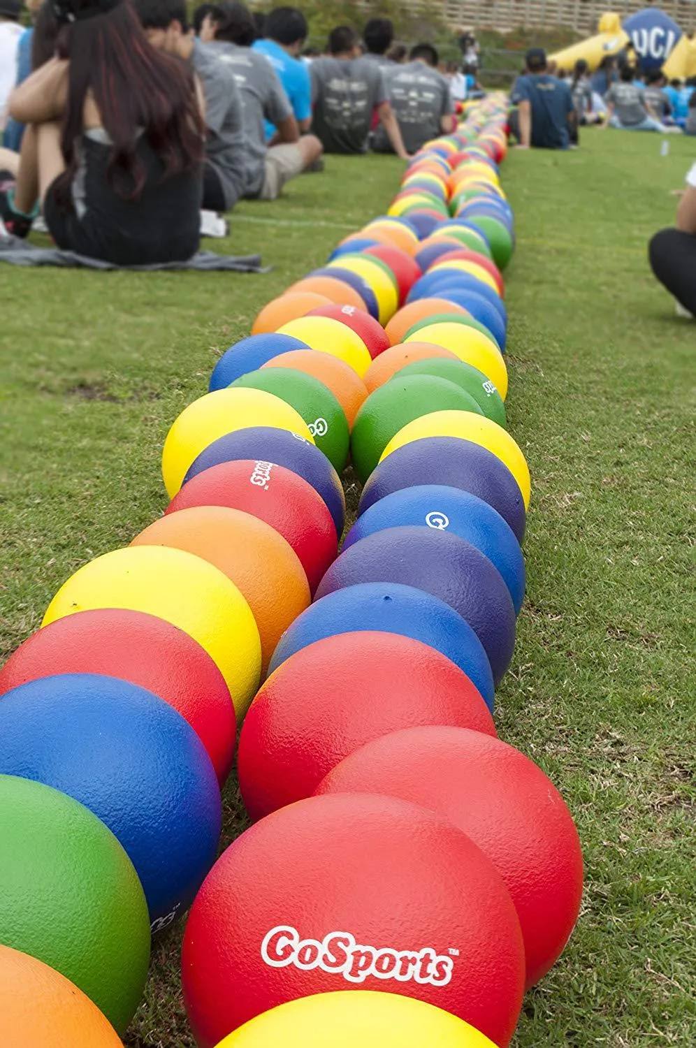 GoSports 6 in Soft Skin Foam Playground Dodgeballs - 6-pack