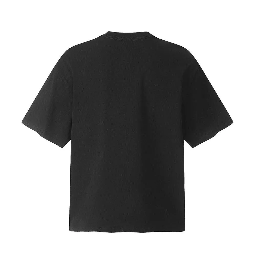 Gradient Color Loose Fit Short-Sleeved Unisex T-Shirt