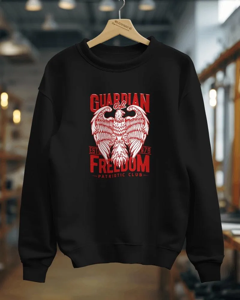 Guardian Freedom Patriotic Club Men's Premium Sweatshirt