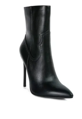 Jenner High Heel Cowgirl Ankle Boot