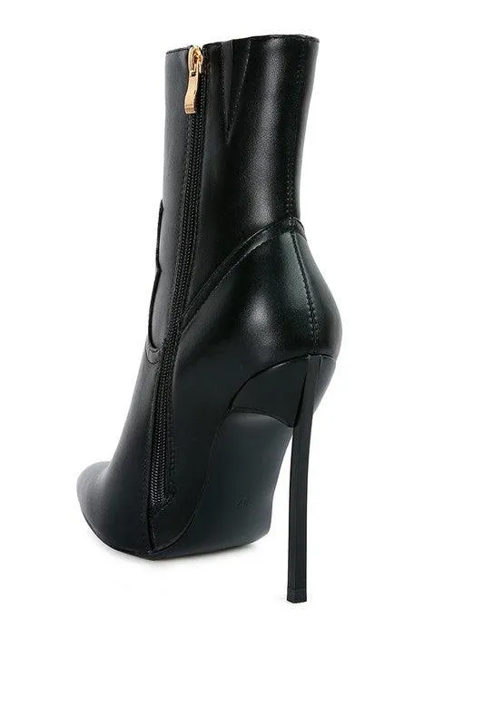 Jenner High Heel Cowgirl Ankle Boot
