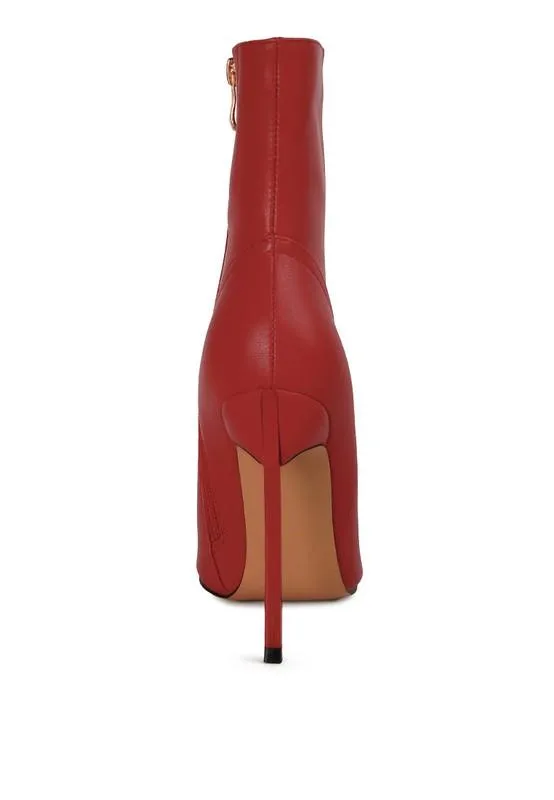 Jenner High Heel Cowgirl Ankle Boot