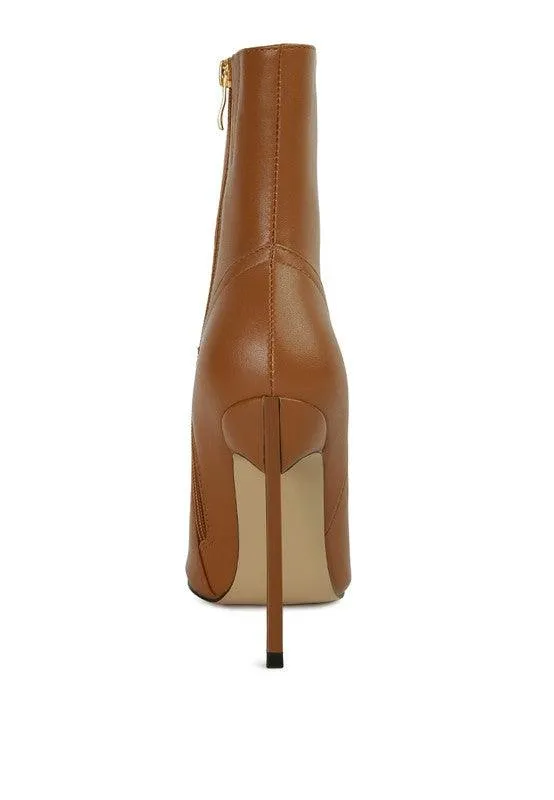 Jenner High Heel Cowgirl Ankle Boot