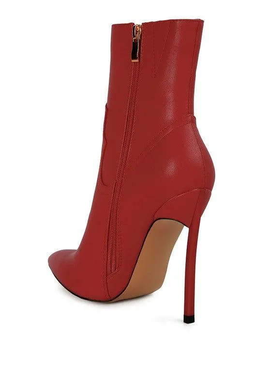 Jenner High Heel Cowgirl Ankle Boot