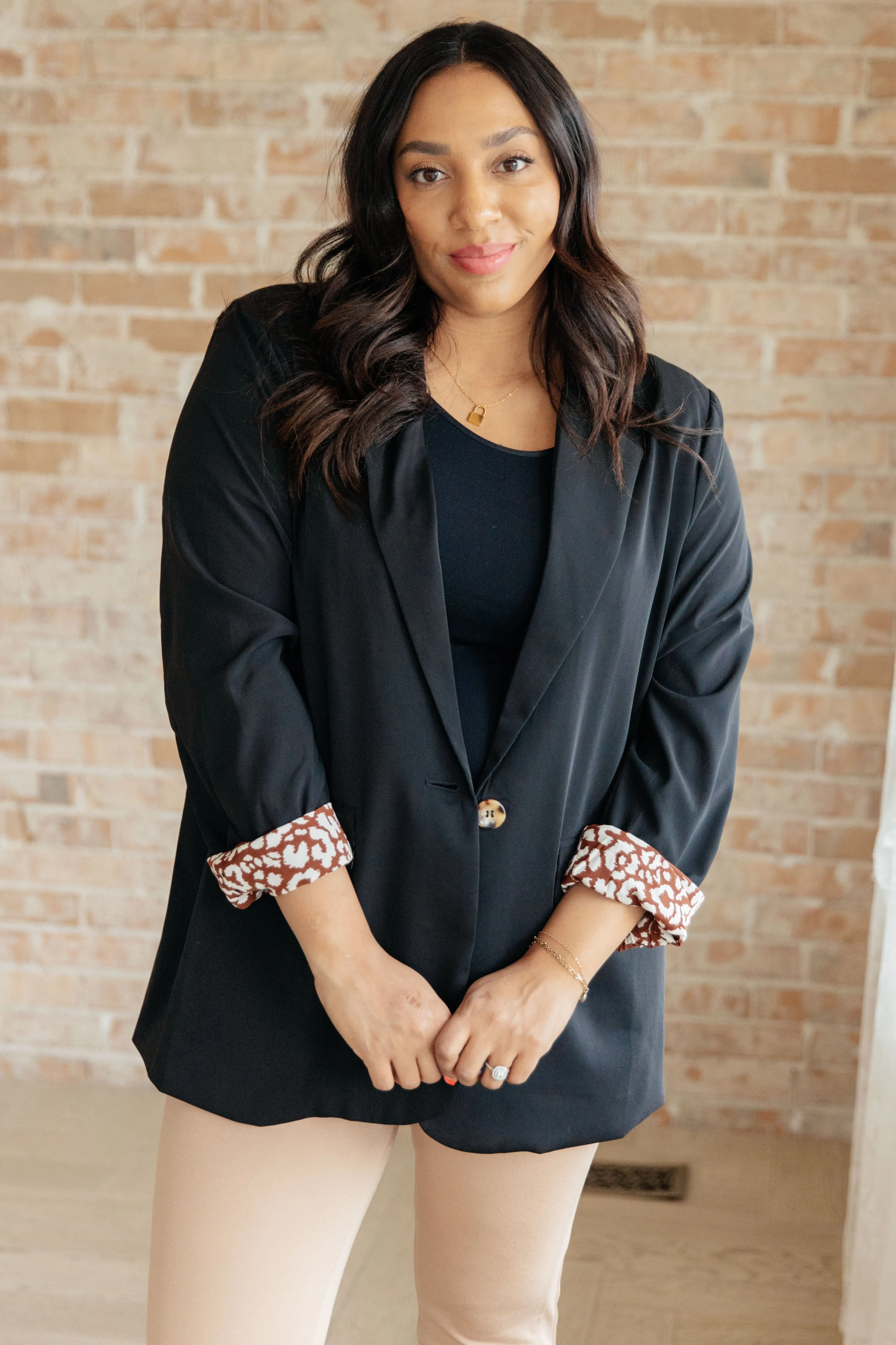 Jodifl-Every Day Blazer in Black