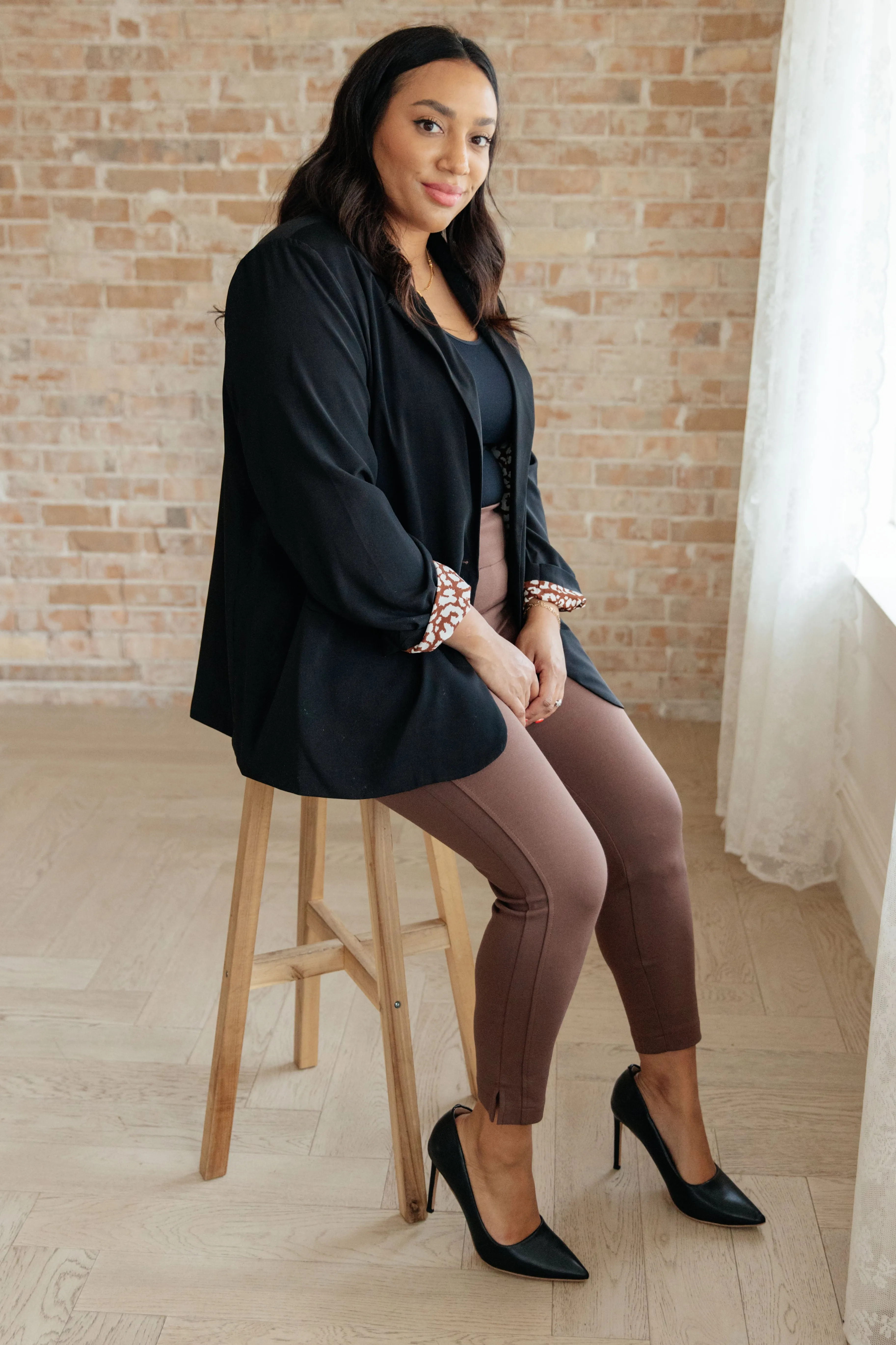 Jodifl-Every Day Blazer in Black