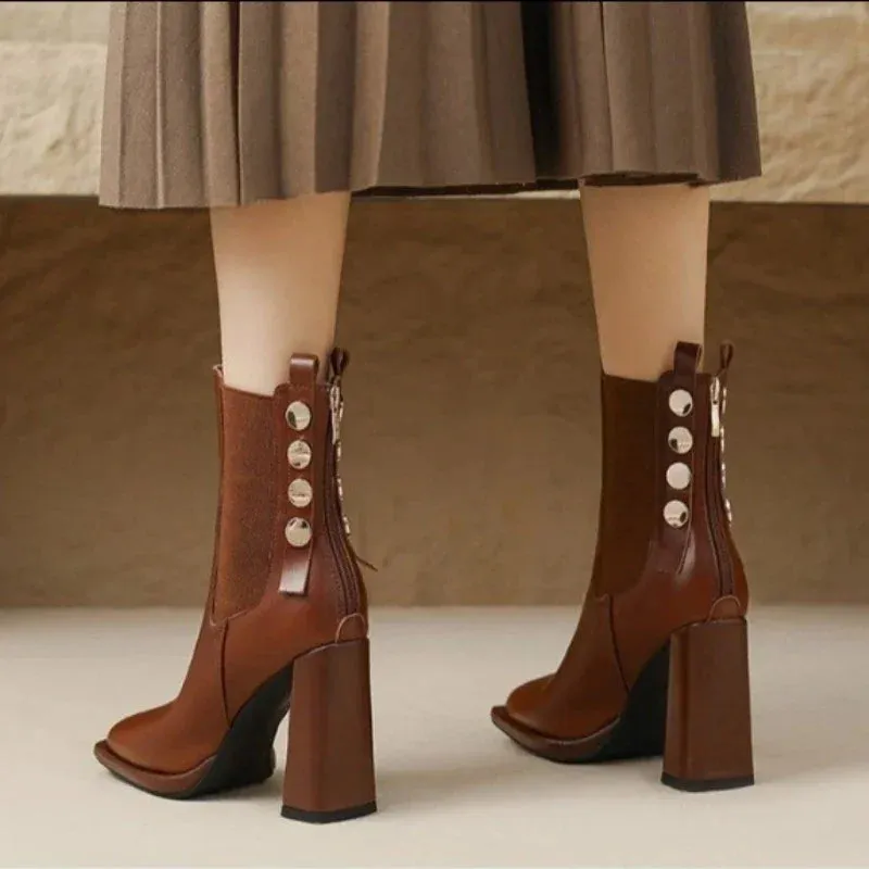 Joskaa Knee Thigh High Sock Boots Women Winter Sexy Boot New Women's Long Shoes for Women Elegant Autumn High Boots Wedges Elastic Hot