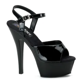 JULIET-209 Funtasma Black Patent Fancy Dress Women's Shoes (Fantasy Footwear)
