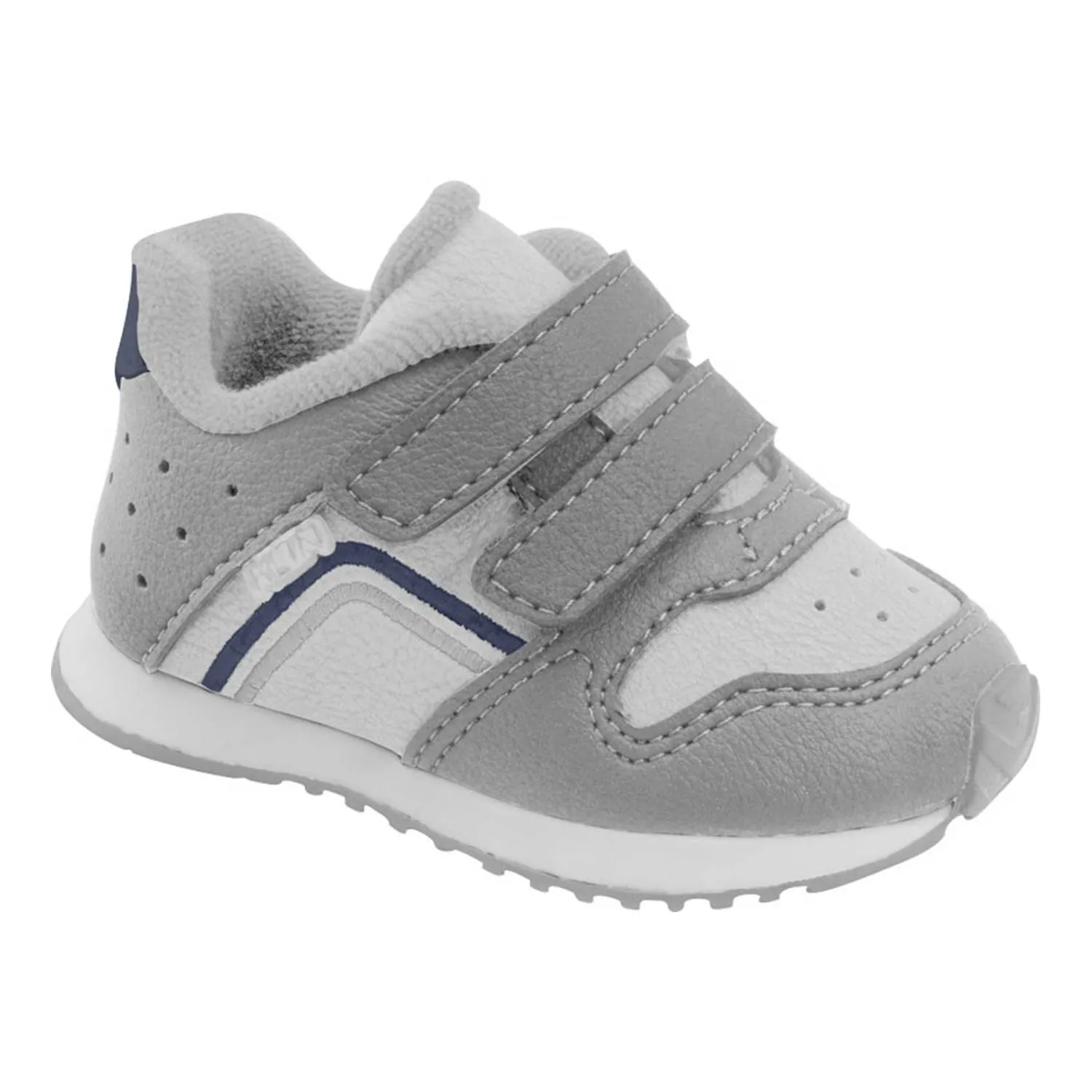 KLIN - Mini Walk Tennis Shoe - White/Grey/Marine