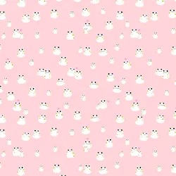 Knit Frogs Pink - $17.49/yd