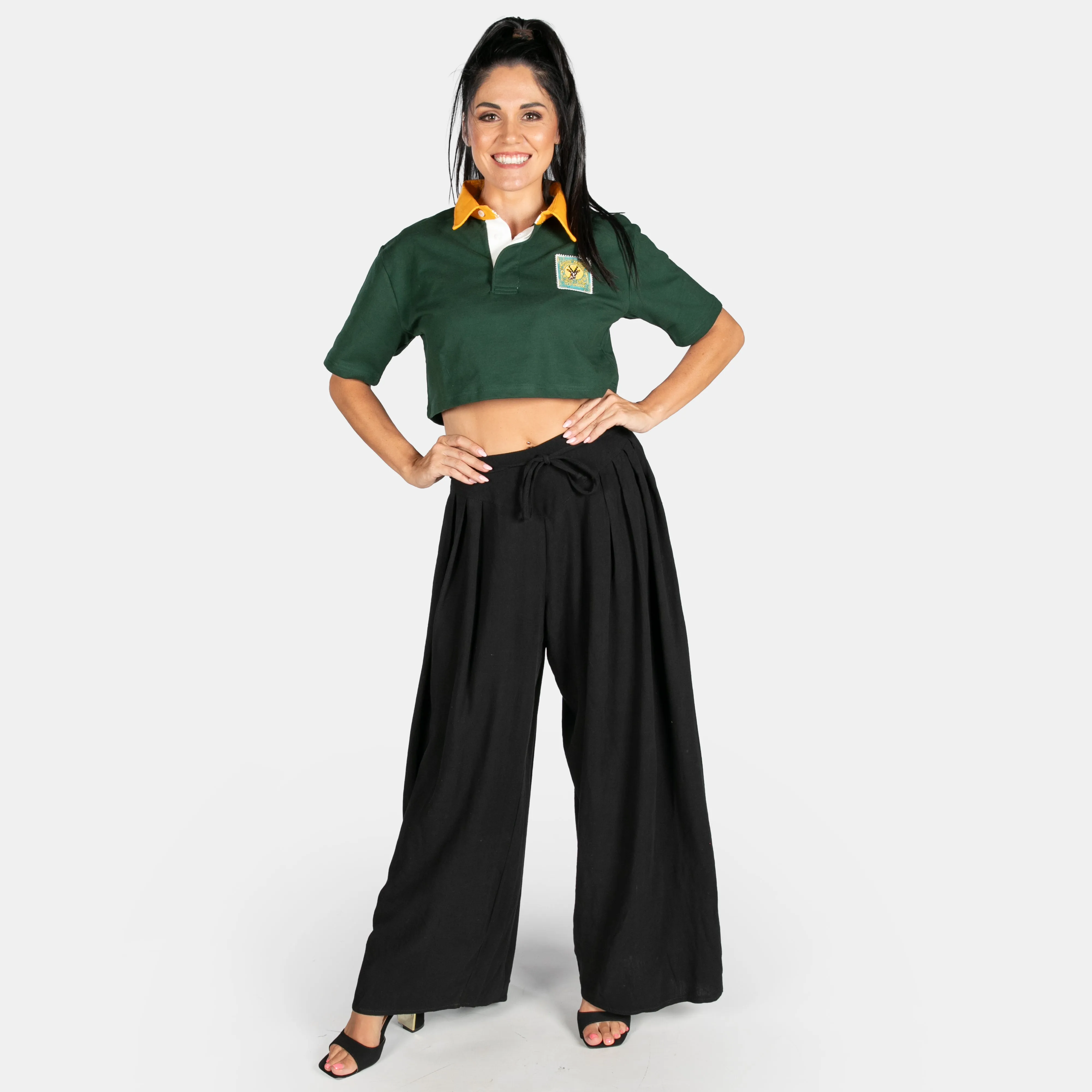 Ladies Wide Leg Soft Flow Tatum Pants