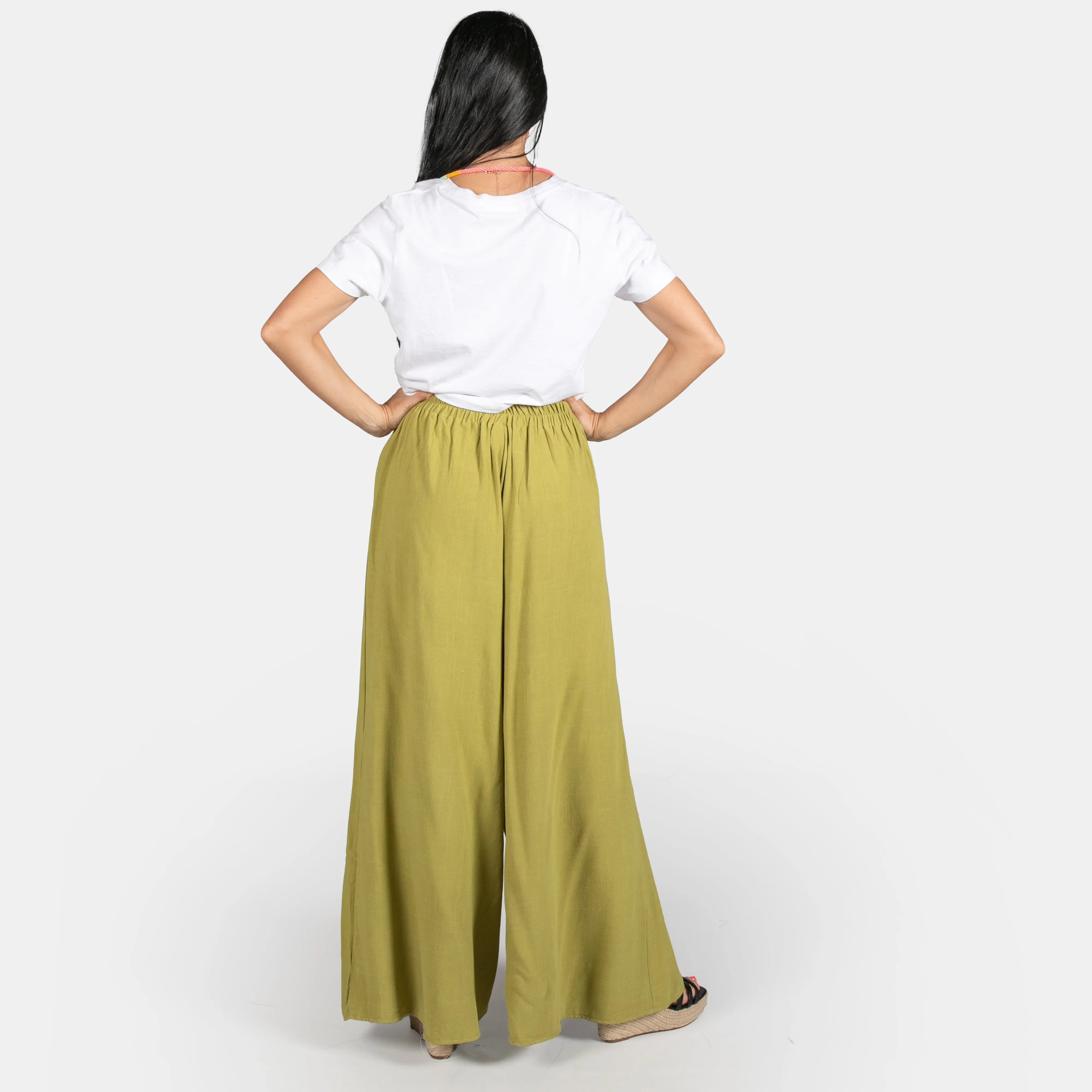 Ladies Wide Leg Soft Flow Tatum Pants