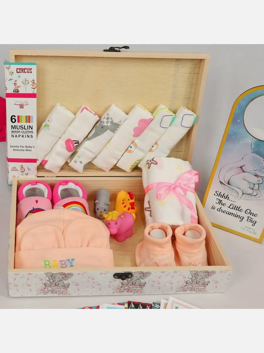 Little Surprise Box Newborn Little Pinewood Gift Hamper Box Set