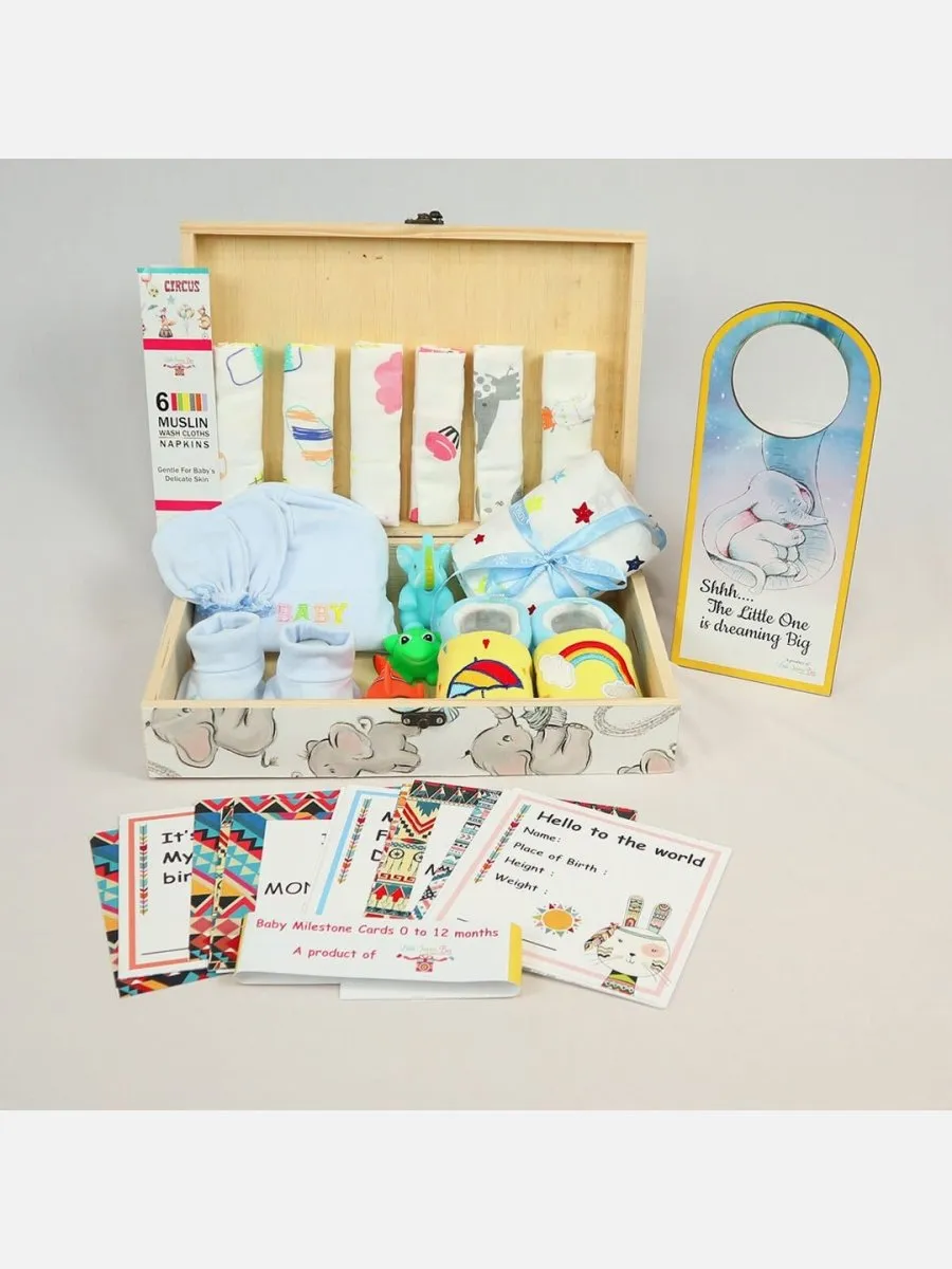 Little Surprise Box Newborn Little Pinewood Gift Hamper Box Set